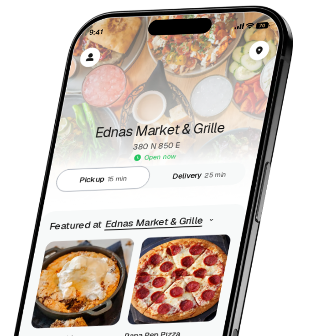 Ednas Market & Grille app preview